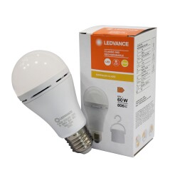 Ledvance LCLA60 Rech 8W/865 230V E27 Şarjlı Ampul - 1