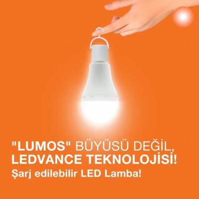 Ledvance LCLA60 Rech 8W/865 230V E27 Şarjlı Ampul - 4