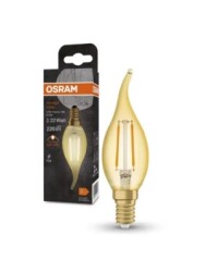 Osram Ledvance 2.5W 824 Sarı Işık E14 İnce Duylu Kıvrık Model Filamanlı Edison Ampul - 1