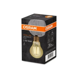 Osram Ledvance Vintage 1906 GLOBE 6.5 W/55W 2400K Sarı Işık E27 Rustik Ampul - 3