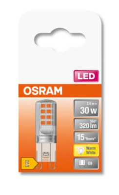 osram Led Star Pin Cl30 Non-dim 2,6w Sarı Işık G9 Duy - 1