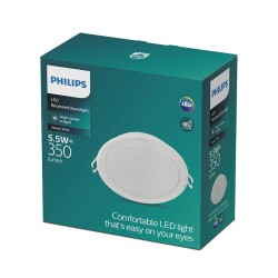 Philips 59447 Meson 5.5W 3000K SARI IŞIK Gömme LED Spot - 1