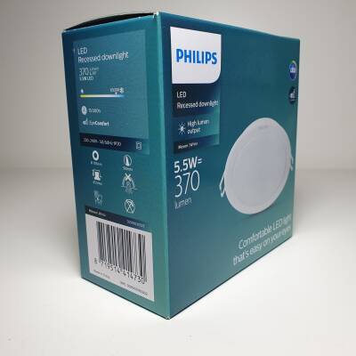 Philips 59447 Meson 9CM 5.5W 6500K beyaz ışık ı Gömme LED Spot - 4