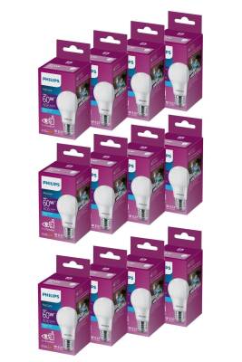 Philips Mycare Led Lamba 8W - 60W E27 Duy 6500K Beyaz Işık (12 Li Paket) - 1